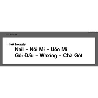 Bộ chữ Mica - Làm theo yêu cầu