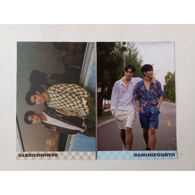Postcard GeminiFourth bản giới hạn. Postcard Mystery Box GeminiFourth, Gemini Fourth, GF