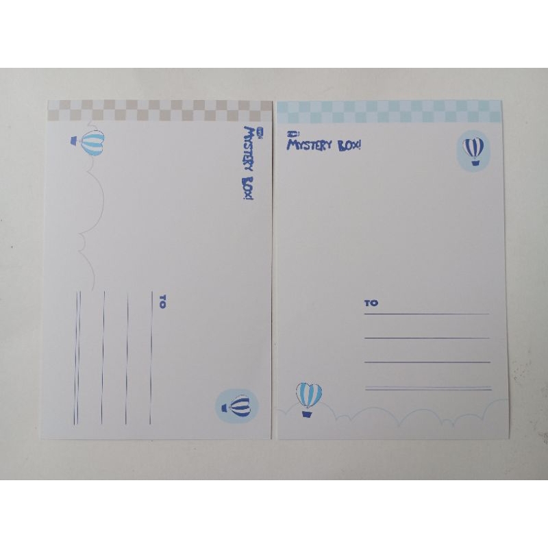 Postcard GeminiFourth bản giới hạn. Postcard Mystery Box GeminiFourth, Gemini Fourth, GF