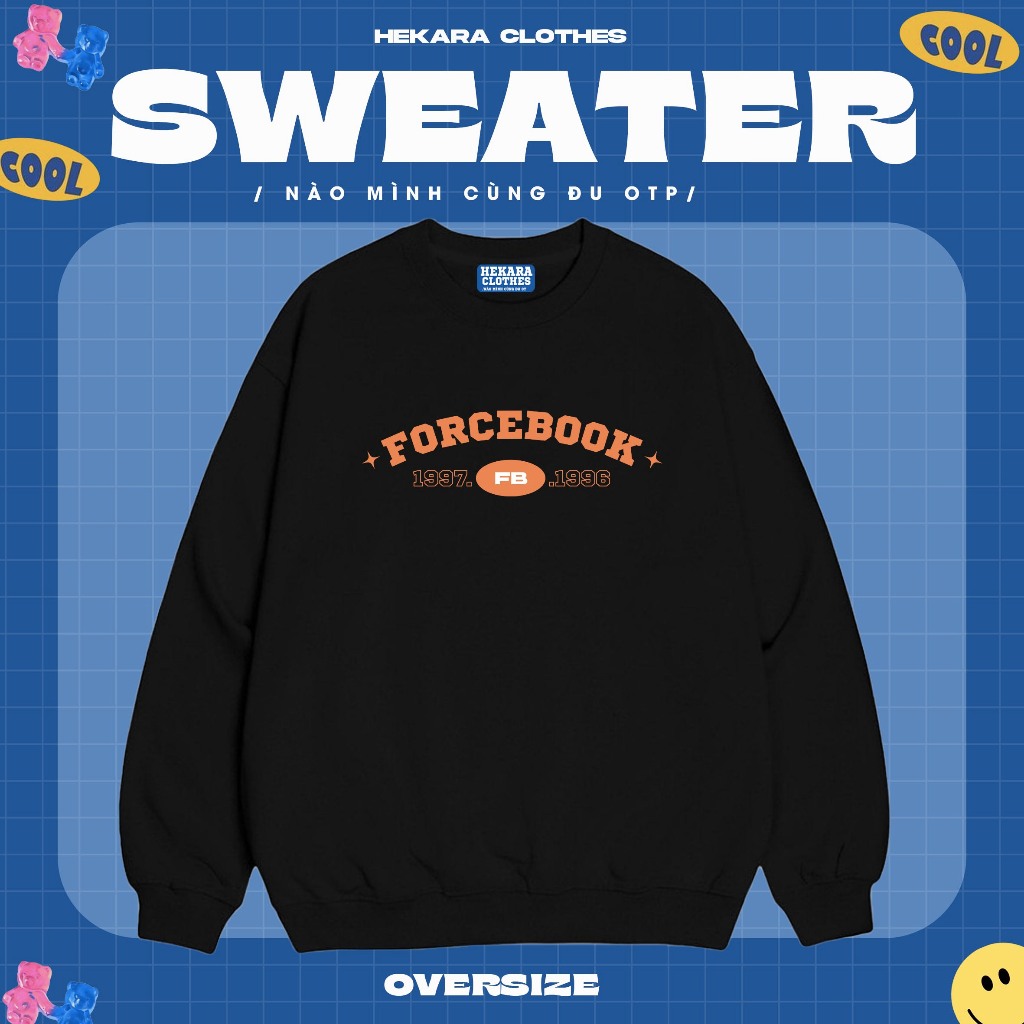 Áo Sweater OTP - Hekara Clothes - Nỉ da cá