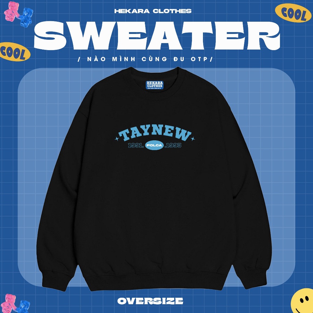 Áo Sweater OTP - Hekara Clothes - Nỉ da cá