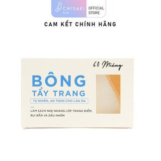 Bông tẩy trang 60 miếng