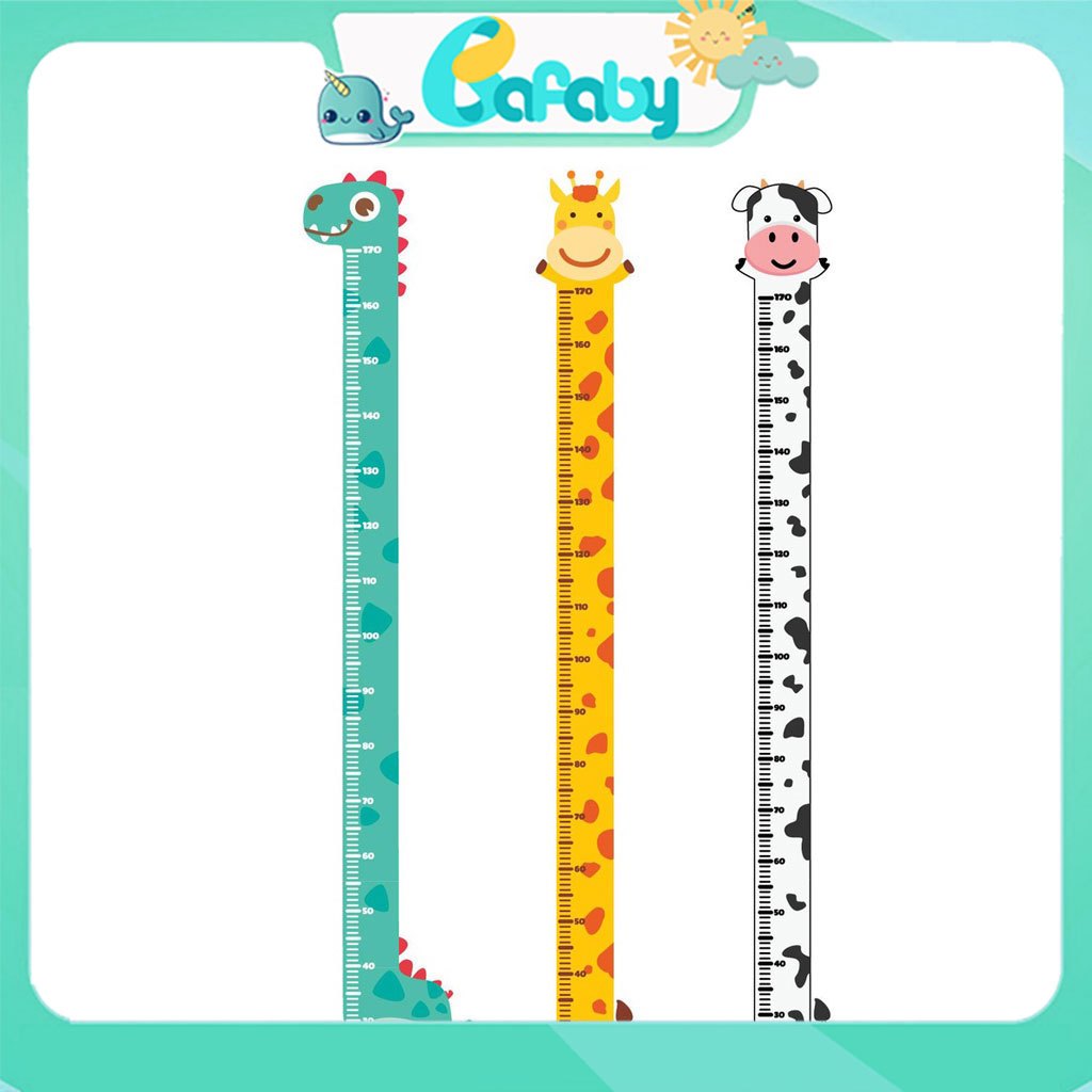 Thước Đo Chiều Cao Dán Tường Cho Bé Siêu Ngộ Nghĩnh Cute 065