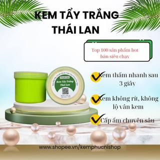 Kem tẩy trắng thái lan hủ xanh 500g chuyên spa