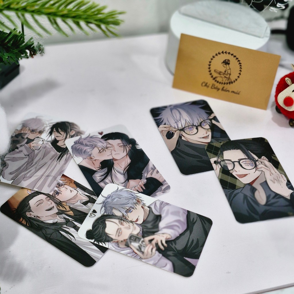 Thẻ giấy của artist Hàn của Jujutsu Kaisen