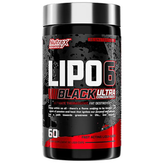 Viên Hỗ Trợ Đốt Mỡ Nutrex Lipo 6 Black 60 Viên