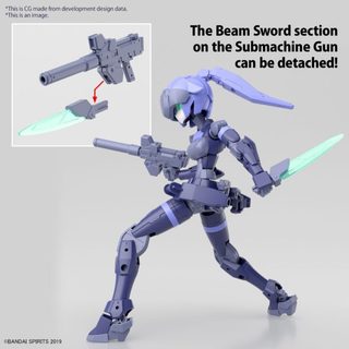 Mô hình lắp ráp Bandai 30MM 1/144 Acerby - Type B