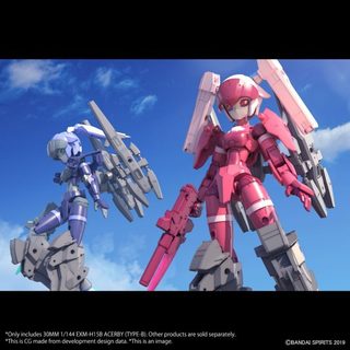 Mô hình lắp ráp Bandai 30MM 1/144 Acerby - Type B