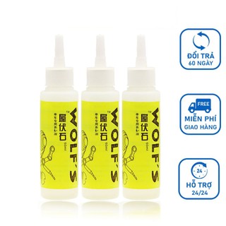 Dầu nhớt tra Sên, Xích, Líp Xe Đạp Wolfs  50ml