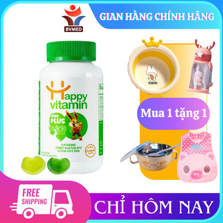 Happy vitamin kids plus+ kẹo dẻo vitamin tổng hợp cho bé ăn ngon, tăng đề kháng