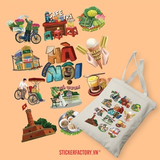 Hà Nội  -  Túi Tote Canvas Bag