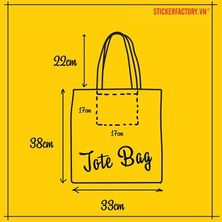 Sài Gòn  -  Túi Tote Canvas Bag