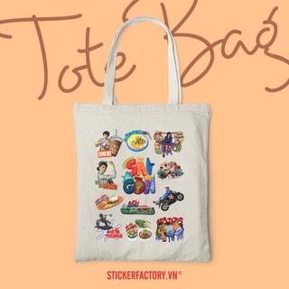 Sài Gòn  -  Túi Tote Canvas Bag