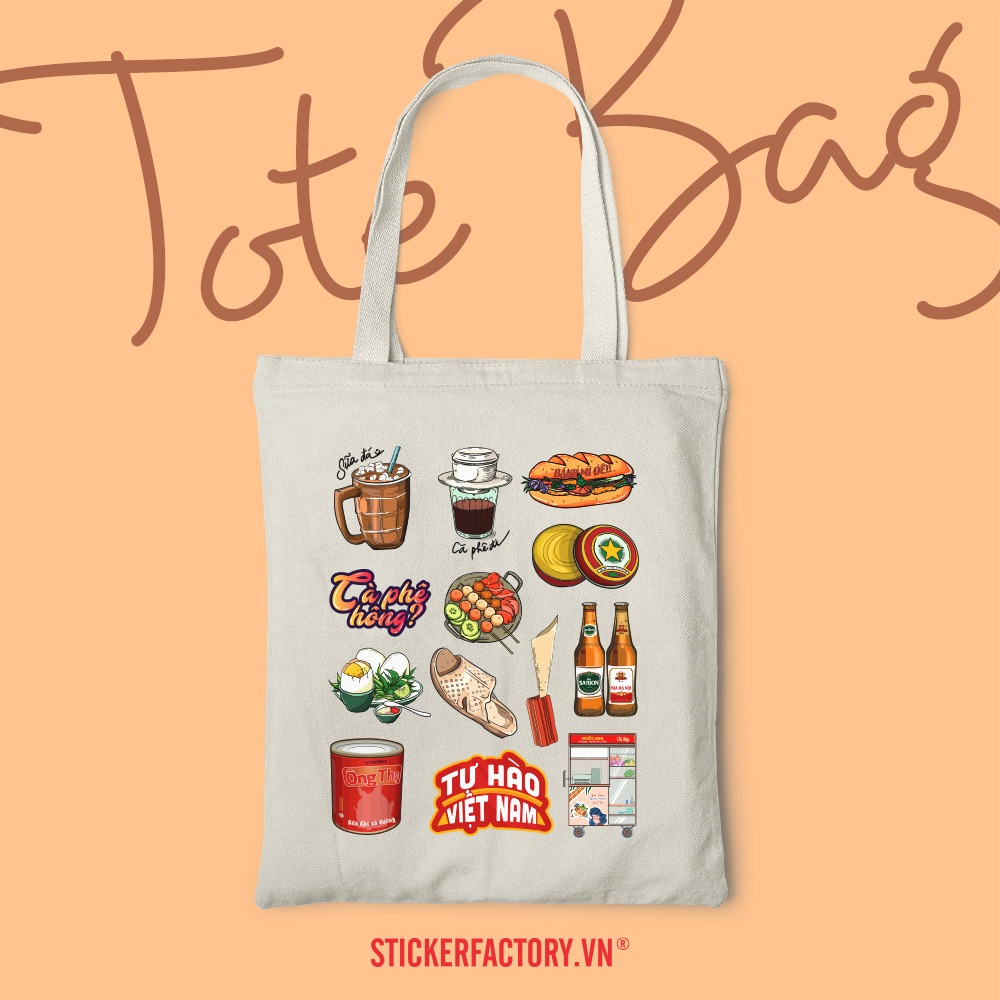 Vietnam Elements - Túi Tote Canvas Bag