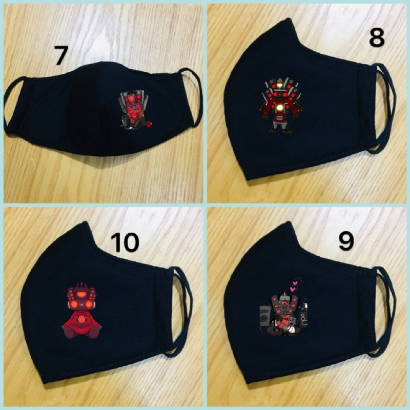 Khẩu trang titan speakerman skibidi toilet