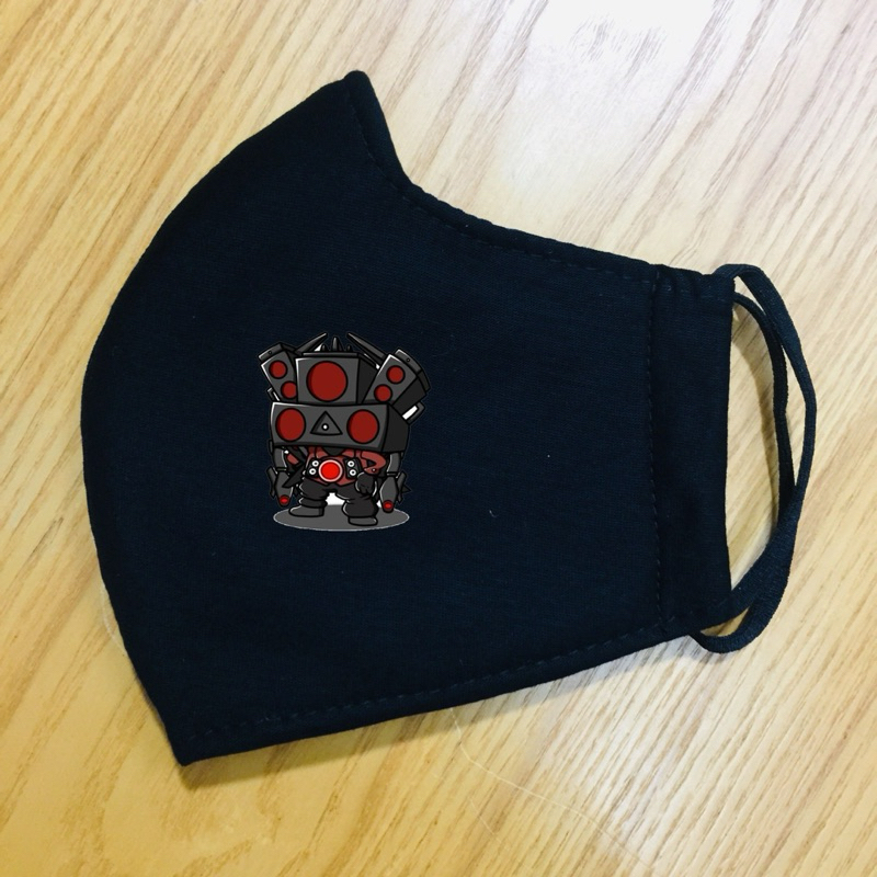 Khẩu trang titan speakerman skibidi toilet