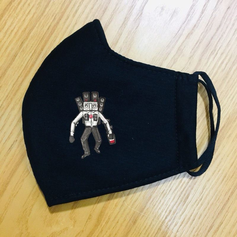 Khẩu trang titan speakerman skibidi toilet