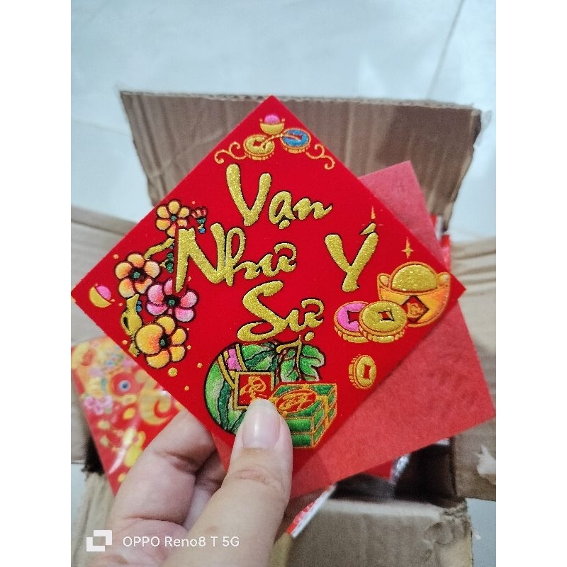 Giấy Nhung Decal dán dưa 10cm