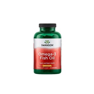 Viên bổ sung giúp đep da chống lão hóa sáng mắt Dầu Cá SWANSON OMEGA-3 FISH OIL - 150 viên của Mỹ