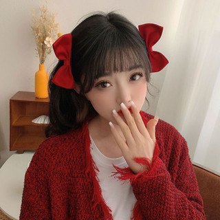Set 2 kẹp tóc nơ dễ thương dành cho nữ