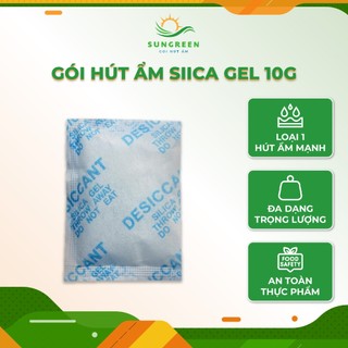 [Silicagel 10Gr] Gói Hút Ẩm Silica Gel Loại 10Gr  - Gói Hút Ẩm mốc, khử mùi, bảo quản thực phẩm