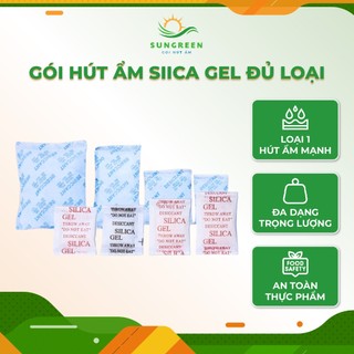 Gói hút ẩm cân100g đủ loại - Gói hút ẩm chống nấm mốc, vi khuẩn, bảo vệ thiết bị điện tử, thực phẩm an toàn