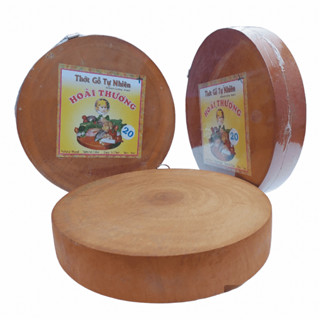  Thớt gỗ tròn xà cừ Hoài Thương đủ size dầy 3cm đến 3.5cm có quai treo - Thớt vuông Thanh Điền 