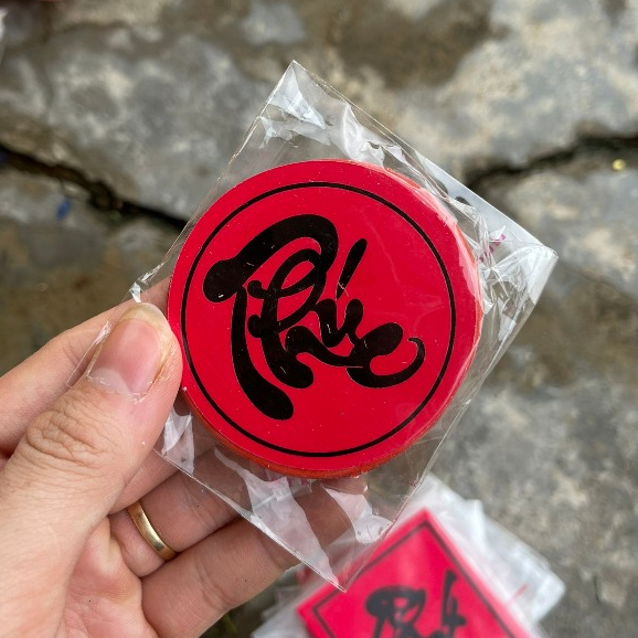 Ticket trang trí tết