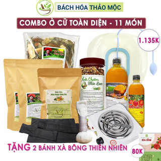 Combo ở cữ cho mẹ và bé sau sinh tiết kiêm Mom Việt