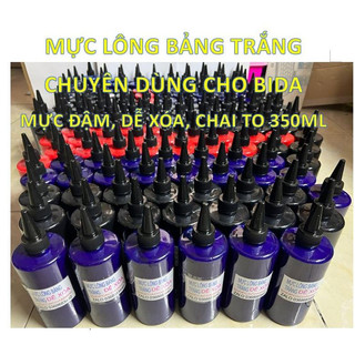 MỰC LÔNG BẢNG TRẮNG DÀNH CHO BIDA chai có vòi tiện dụng  350ml