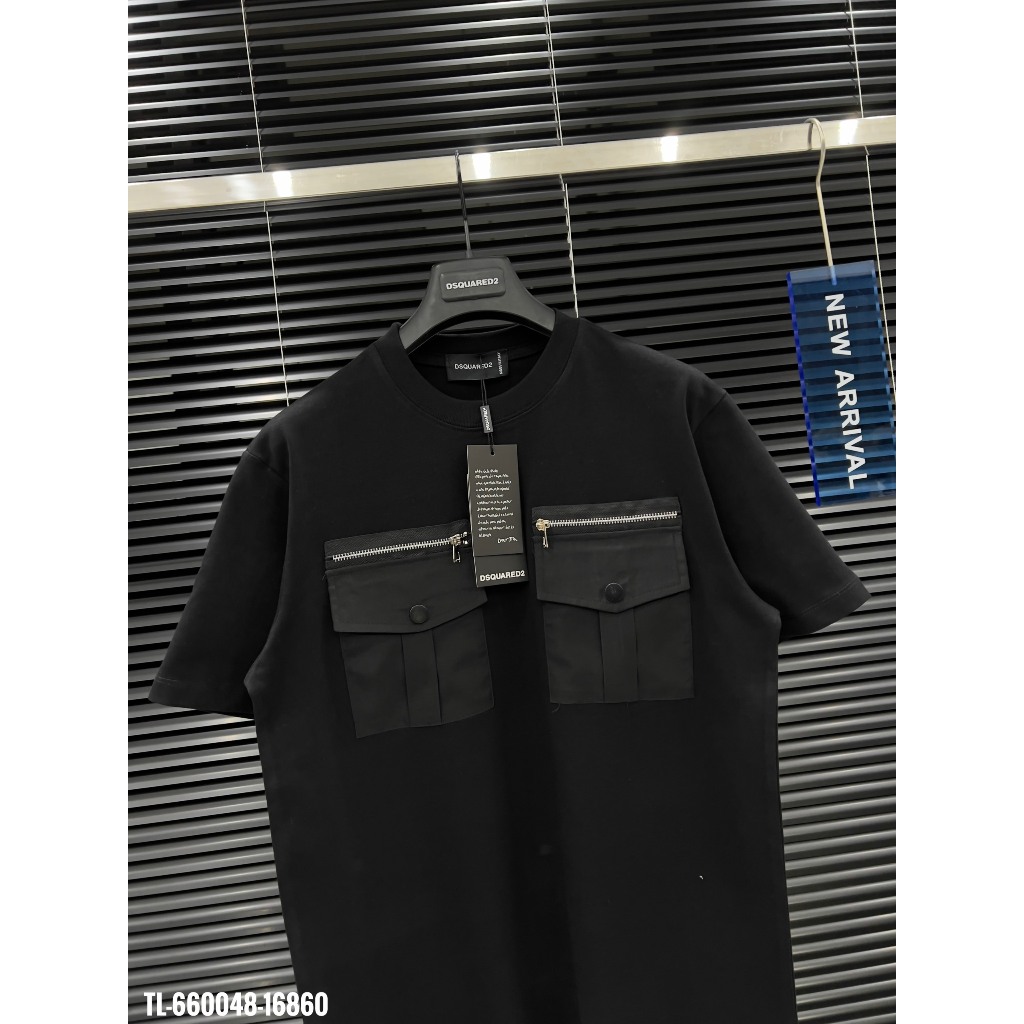 🔥Hot🔥Áo thun DSQUARED2 phối túi hộp thiết kế hot trend Nam nữ New 2024