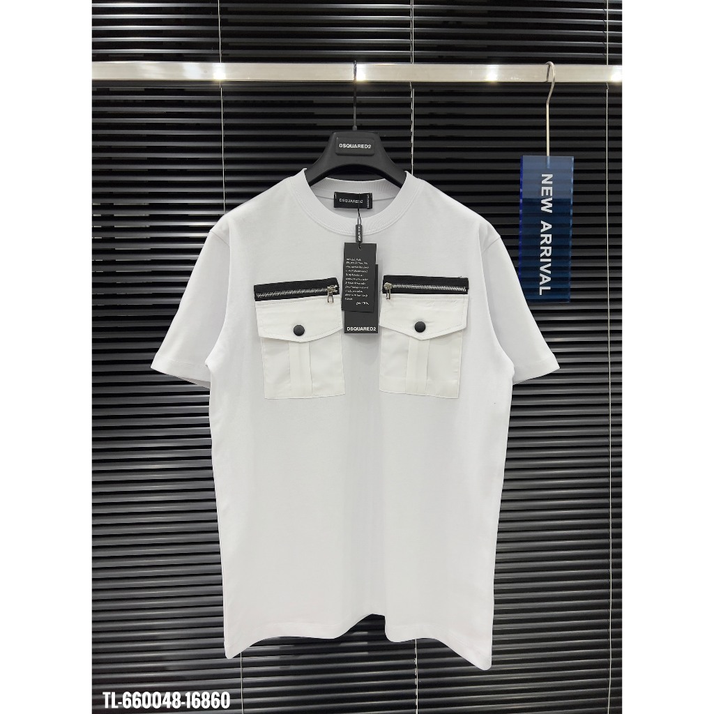 🔥Hot🔥Áo thun DSQUARED2 phối túi hộp thiết kế hot trend Nam nữ New 2024