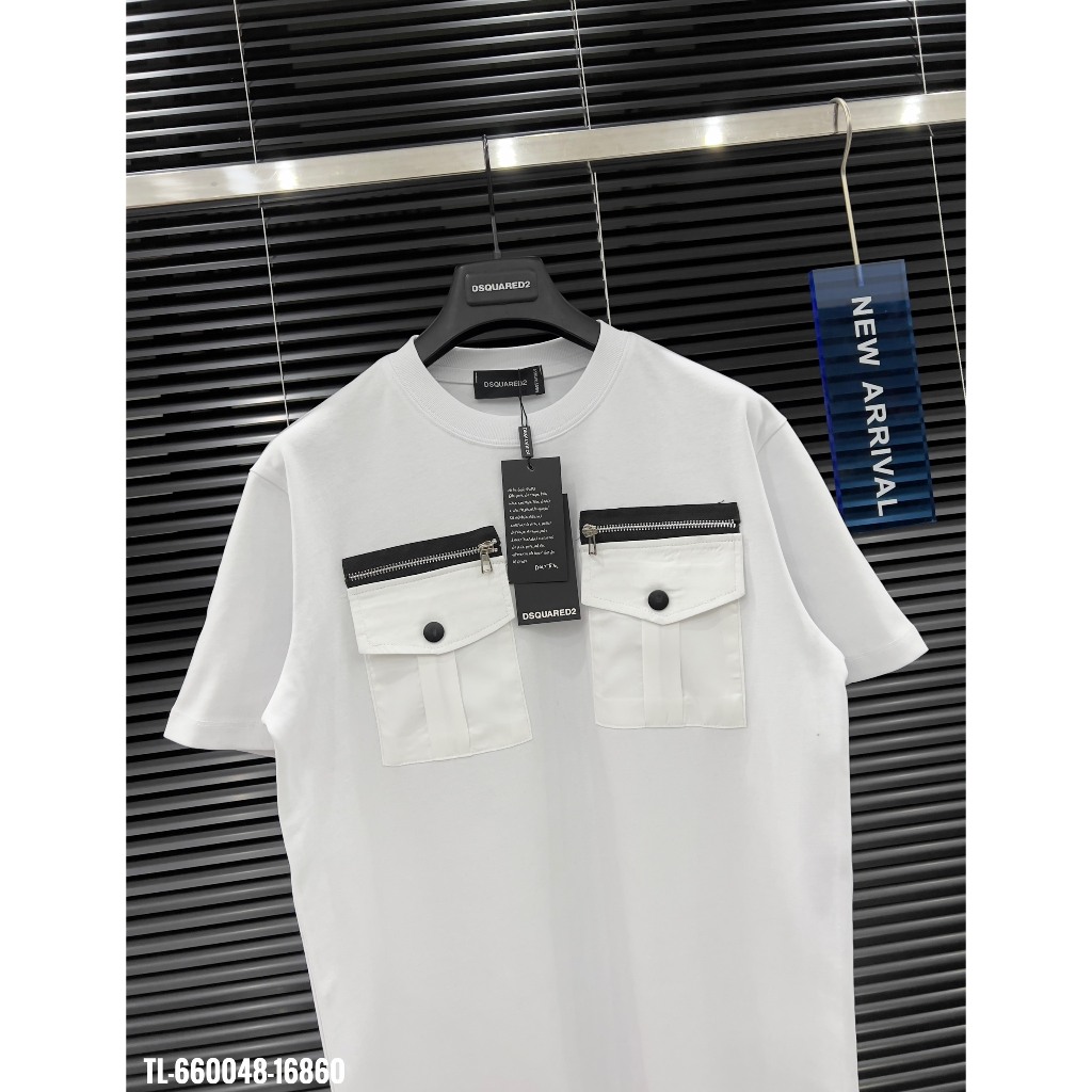 🔥Hot🔥Áo thun DSQUARED2 phối túi hộp thiết kế hot trend Nam nữ New 2024