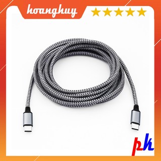 Cáp sạc nhanh type c pd60w 1.5 mét, 2 mét