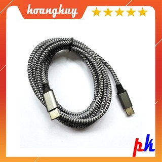 Cáp sạc nhanh Type C PD60W 1.5 mét, 2 mét