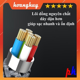 Cáp sạc nhanh Type C PD60W 1.5 mét, 2 mét