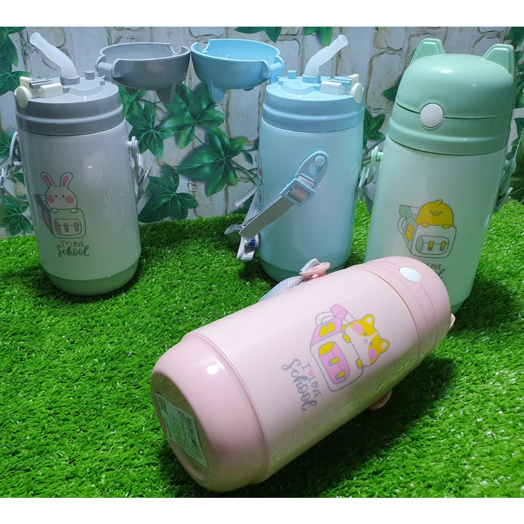 🚀TBA SHOP🚀Bình nước học sinh Matsu Có Ống Hút ,Bình nước cho bé đi học Nhựa Duy Tân
