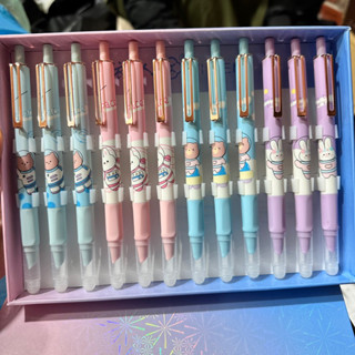  Hộp 12 cây bút máy bấm tẩy được 5019 