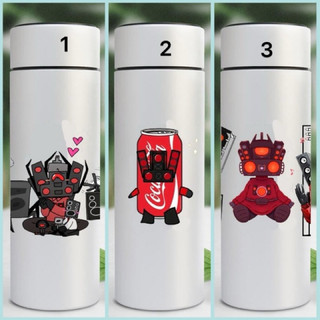 Bình nước giữ nhiệt titan speakerman game skibidi toilet