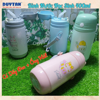 💥Tổng Kho Giá Rẻ SG💥 Bình Nước Học Sinh Matsu Duy Tân 400ml CÓ ỐNG HÚT