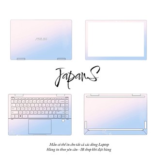 Skin Dán Laptop Mẫu Trơn Pha Pastel Tấm Dán Laptop Dành Cho Mọi Loại Máy Hp/asus/acer/macbook/dell/lenovo/vaio,..
