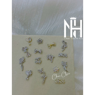 Các mẫu đá hình trang trí móng charm cao cấp không xỉn màu, charm gắn móng, charm đá cao cấp