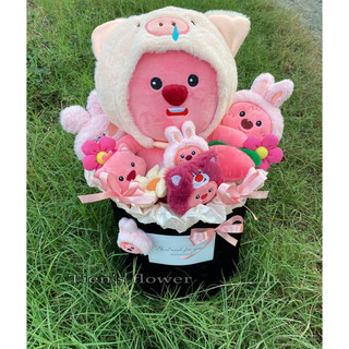 Lãng hoa gấu bông hải ly Loopy