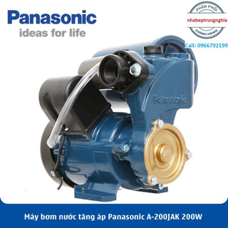 Máy bơm nước tăng áp Panasonic A-200JAK 200W và A-130JAK 125W  BẢO HÀNH CHÍNH HÃNG ĐIỆN TỬ 12 THÁNG TẠI NHÀ