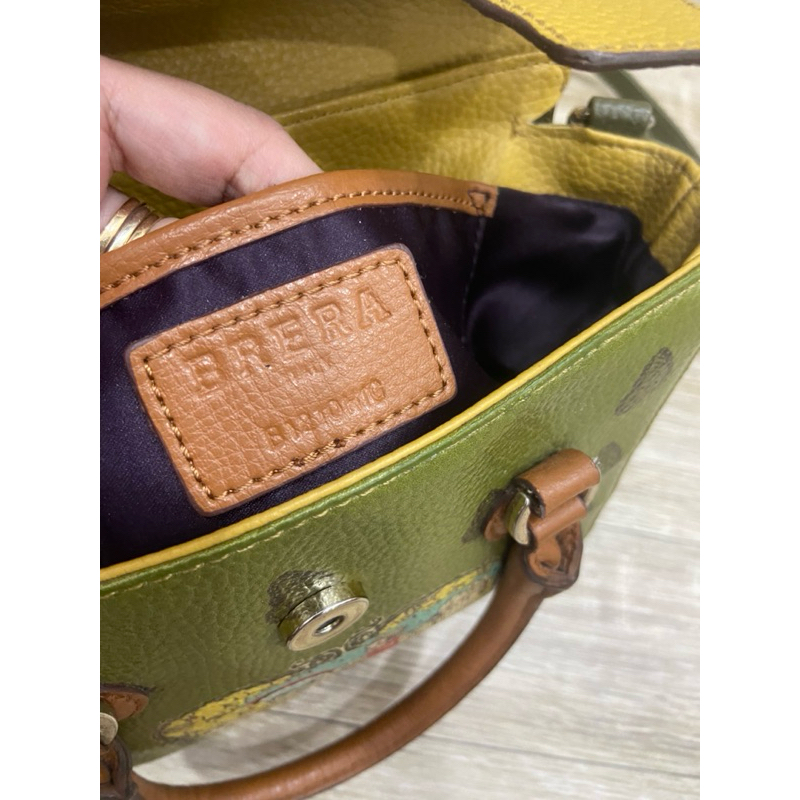 Túi si da thật Brera