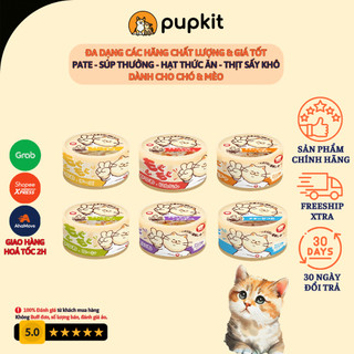 Súp thịt hộp hell's kitchen nhật bản dòng mix thịt gà cho mèo
