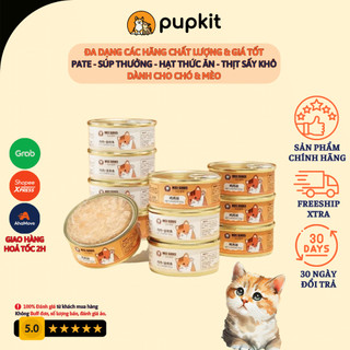 Pate súp thịt hộp cho mèo nice series 85g