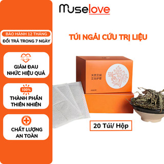 Túi ngải cứu trị liệu deladep túi thảo dược dùng cho các loại máy massage hỗ trợ giảm đau nhức hiệu quả