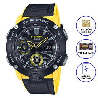 Đồng hồ casio nam dây nhựa gshock ga-2000-1a9dr chính hãng
