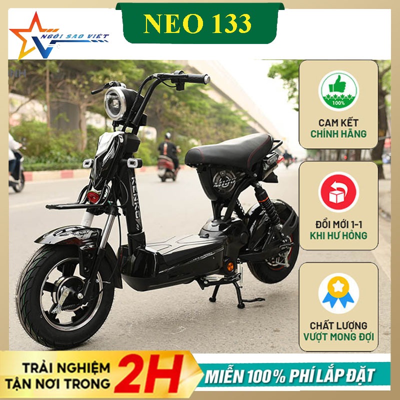 XE ĐẠP ĐIỆN KENKO M133 G13 Hỗ Trợ Sạc Nhanh Xe 35-45km/lần sạc Xe Đạp Điện Cho Học Sinh Đi Học Az17